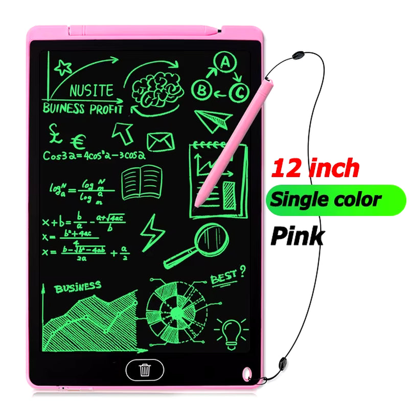 8.5/ 12 Inch Writing Board Drawing Tablet LCD Screen Writing Digital Graphic Tablets Electronic Handwriting Pad Toys Gifts Child