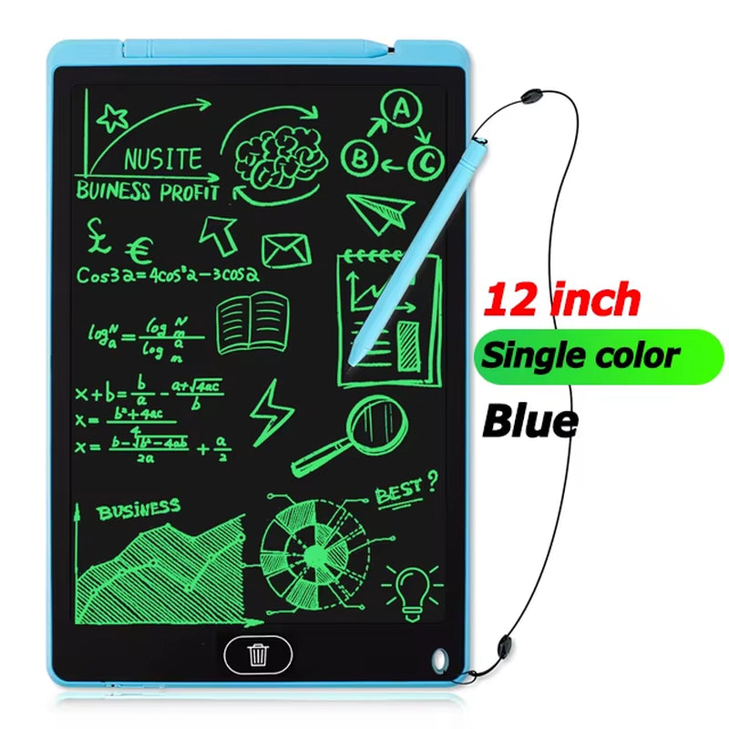 8.5/ 12 Inch Writing Board Drawing Tablet LCD Screen Writing Digital Graphic Tablets Electronic Handwriting Pad Toys Gifts Child