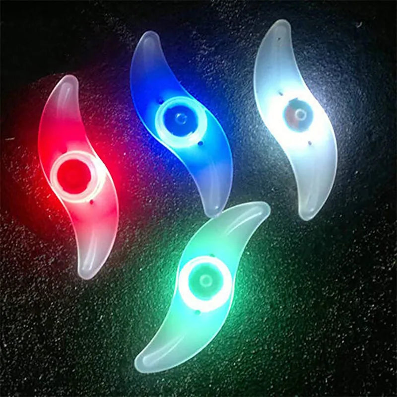 3 Lighting Mode LED Neon Bicycle Wheel Spoke Light Waterproof Color Bike Safety Warning Light Cycling Lamp Bicycle Accessories