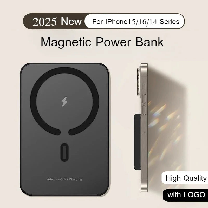  Magnetic Power Bank 10000Mah for Iphone Magsafe External Battery Portable Wireless Charger Original Powerbank Spare Battery