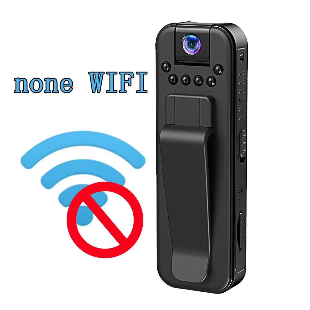 With Wifi 1080P Body Mini Camera Portable Small Digital Video Recorder Police Bodycam Infrared Night Vision Miniature Camcorder