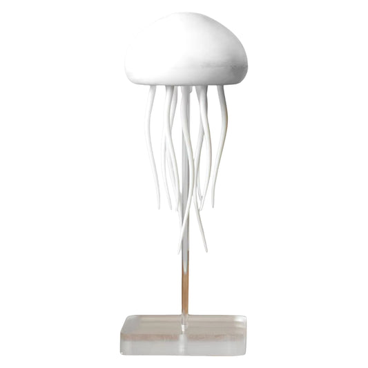 RGB Gradient Jellyfish Atmosphere Bedside Lamp Rechargeable Desk Lamp with Dancing Legs and Touch Sensor Voice Control