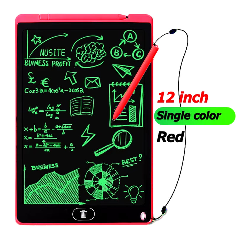 8.5/ 12 Inch Writing Board Drawing Tablet LCD Screen Writing Digital Graphic Tablets Electronic Handwriting Pad Toys Gifts Child