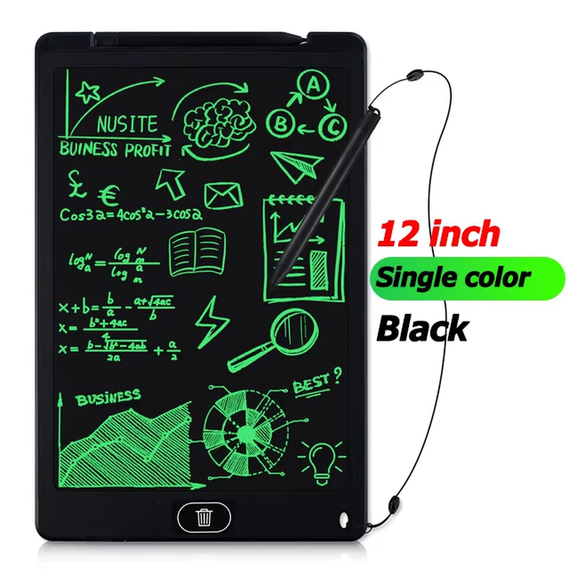 8.5/ 12 Inch Writing Board Drawing Tablet LCD Screen Writing Digital Graphic Tablets Electronic Handwriting Pad Toys Gifts Child